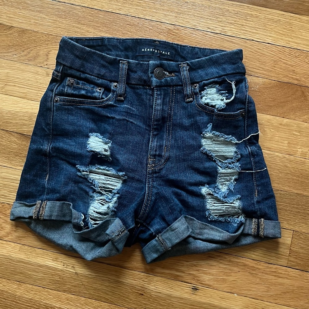 high waisted aeropostale shorts 💙